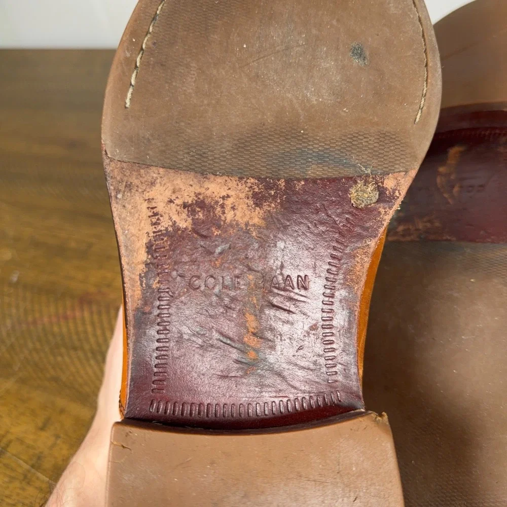 Cole Haan Shoes Mens US 11.5 M‎ Brown Williams Cap Toe Lace Up Leather Oxford